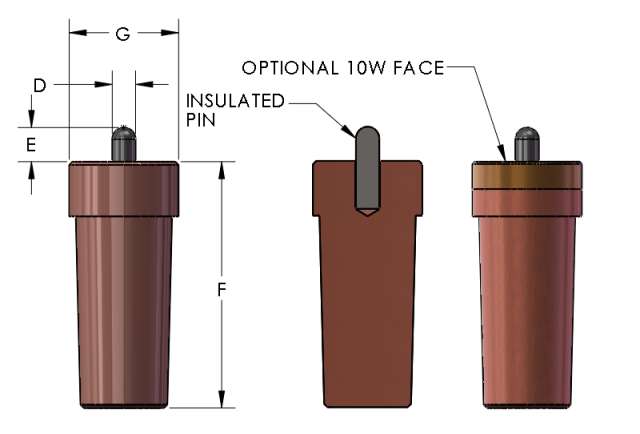 Self_piloted_nut_electrode