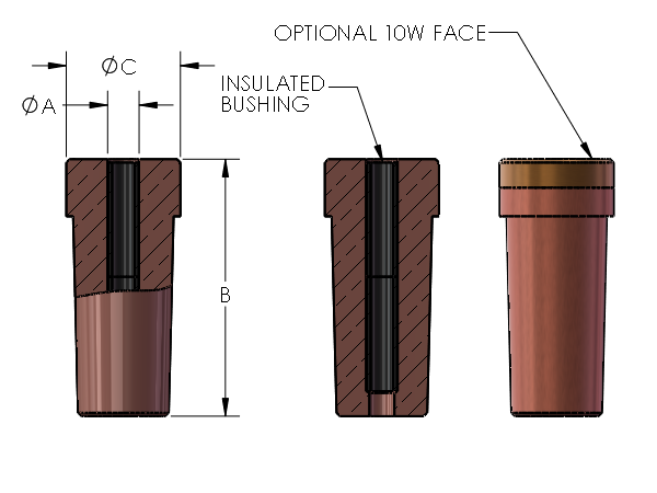 Stud_welding_electrode
